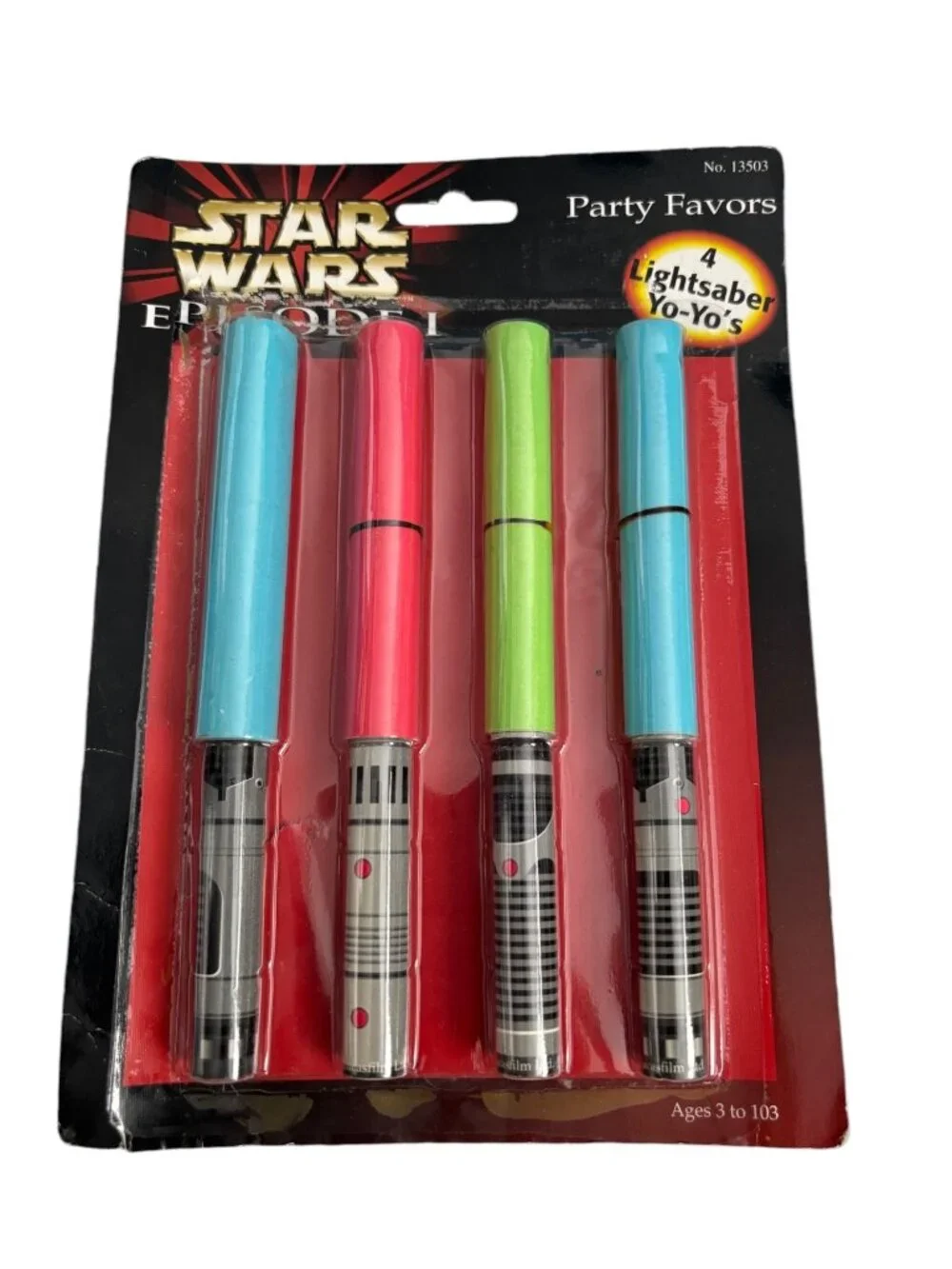 Star Wars Party Favors Bundle: Lightsaber Yo-Yos Invitations & Empire Strikes Ba